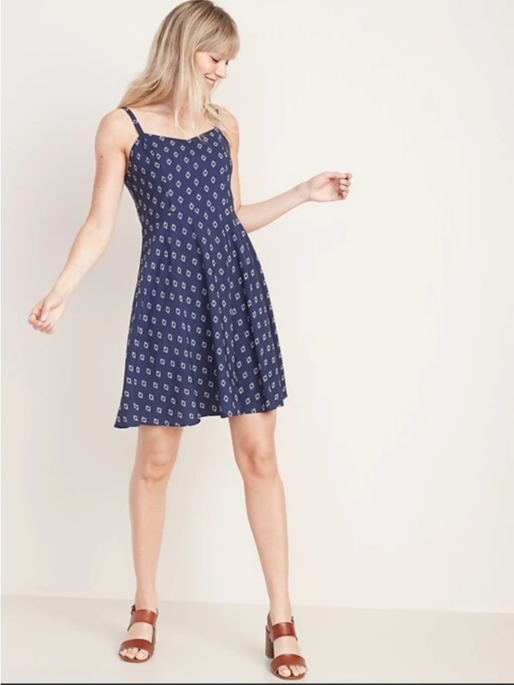 New Old Navy Blue Cami Dress Women’s Size XL